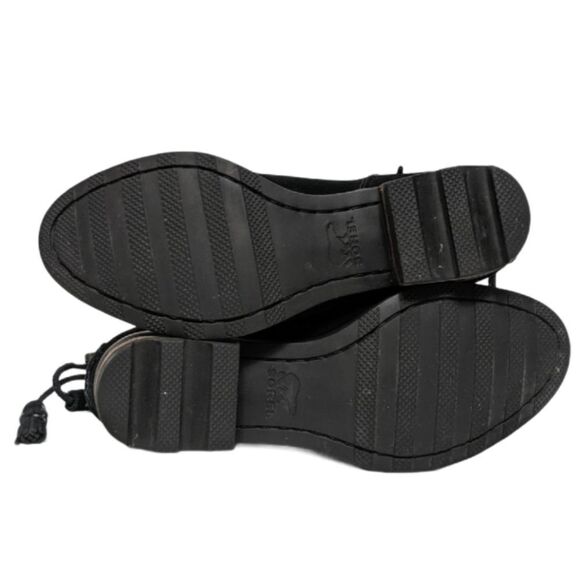 SOREL Farah Short Suede Tassel Booties 7 - Picture 8 of 10